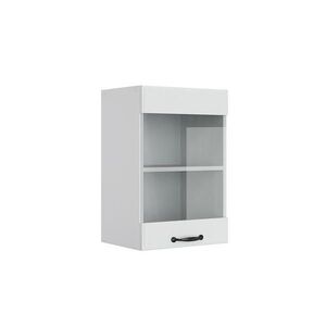 Vicco SKLENĚNÁ KUCHYŇSKÁ SKŘÍŇKA R-Line Bílý venkovský dům 40 cm obraz