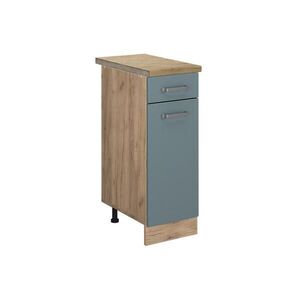 Vicco SPODNÍ SKŘÍŇKA KUCHYŇSKÉ LINKY R-Line Modrošedá 30 cm , PD Dub obraz