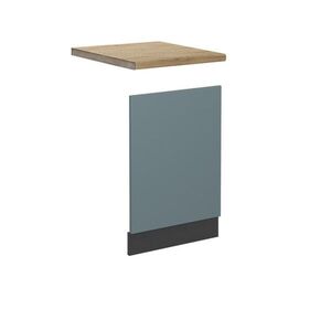 Vicco PŘEDNÍ PANEL R-Line Modrošedá 45 cm , PD Dub obraz