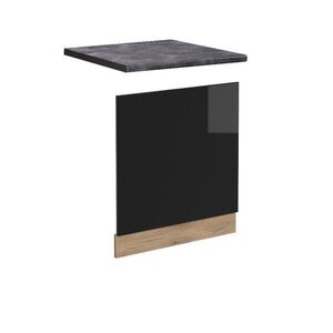 Vicco PŘEDNÍ PANEL R-Line Černý vysoký lesk 60 cm , PD Antracit obraz