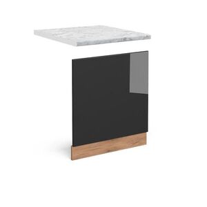 Vicco PŘEDNÍ PANEL R-Line Antracitový vysoký lesk 60 cm , PD Mramor obraz