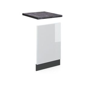 Vicco PŘEDNÍ PANEL R-Line Bílá vysoký lesk 45 cm , PD Antracit obraz