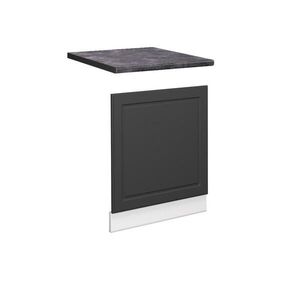 Vicco PŘEDNÍ PANEL Fame-Line Anthrazit-Gold Landhaus 60 cm , PD Antracit obraz
