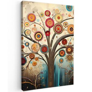 MuchoWow OBRAZ NA PLÁTNĚ Strom - Strom života - Barva 20x30 cm obraz