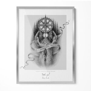 TULUP RÁM na obraz Stříbrný 60x80 cm obraz