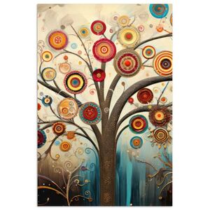 MuchoWow PLAKÁT Strom - Strom života - Barva 40x60 cm obraz