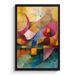 MuchoWow PLAKÁT V RÁMU Umění - abstraktní - moderní 40x60 cm obraz