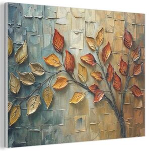 MuchoWow AKUSTICKÝ obraz Strom - abstraktní - příroda - umění 80x60 cm obraz