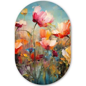 MuchoWow NÁSTĚNNÝ OBRAZ Květiny - Akvarel - Umění - Botanické - Příroda 60x90 cm obraz