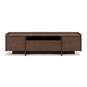 Beautysofa NÍZKÁ KOMODA Juni se 3 dvířky, 200 cm, dub Baltic Storm obraz