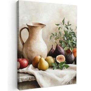 MuchoWow OBRAZ NA PLÁTNĚ Ovoce - Byliny - Venkov 30x40 cm obraz