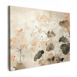 MuchoWow OBRAZ NA PLÁTNĚ Květiny - Japonsko - Wabi sabi 40x30 cm obraz