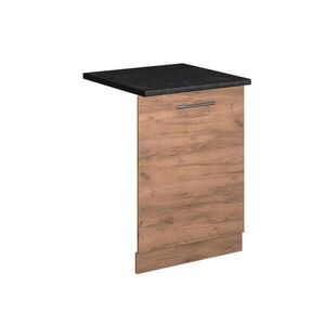 Vicco ČELNÍ PANEL MYČKY Fame-Line Zlatý mocný dub 60 cm , PD Antracit obraz