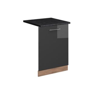 Vicco ČELNÍ PANEL MYČKY Fame-Line Antracitový vysoký lesk 60 cm , PD Antracit obraz