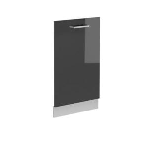 Vicco ČELNÍ PANEL MYČKY R-Line Antracitový vysoký lesk 45 cm bez pracovní desky obraz