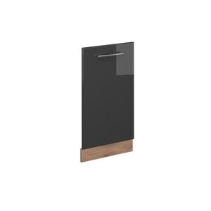 Vicco ČELNÍ PANEL MYČKY Fame-Line Antracitový vysoký lesk 45 cm bez pracovní desky obraz