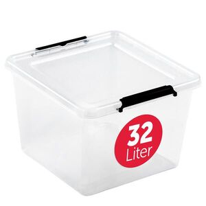 BOXXivo ÚLOŽNÝ box s víkem 32 l – sada 1 ks obraz