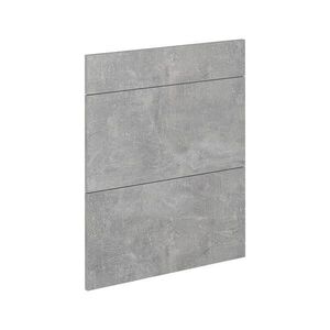Vicco KUCHYŇSKÁ DVÍŘKA R-Line Beton 59.6 x 70.4 cm nábytková čela pro spodní skříňku se zásuvkami obraz