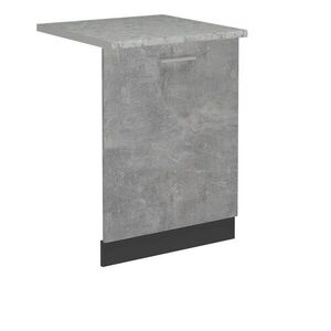 Vicco ČELNÍ PANEL MYČKY R-Line Beton 60 cm , PD Antracit obraz