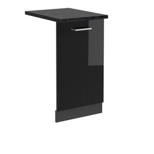 Vicco ČELNÍ PANEL MYČKY R-Line Černý vysoký lesk 45 cm , PD Antracit obraz