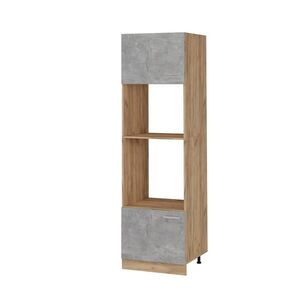 Vicco SKŘÍŇKA NA MIKROVLNNOU TROUBU R-Line Beton 60 cm obraz