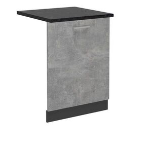 Vicco ČELNÍ PANEL MYČKY R-Line Beton 60 cm s pracovní deskou obraz