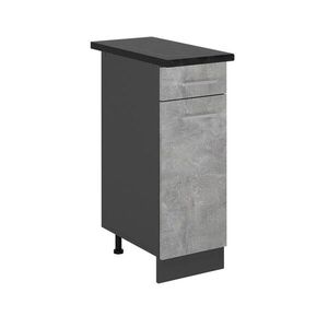 Vicco SPODNÍ SKŘÍŇKA KUCHYŇSKÉ LINKY R-Line Beton 30 cm , PD Antracit obraz