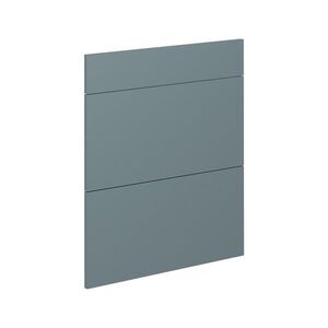 Vicco KUCHYŇSKÁ DVÍŘKA R-Line Modrošedá 59.6 x 70.4 cm nábytková čela pro spodní skříňku se zásuvkami obraz