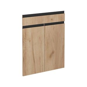 Vicco KUCHYŇSKÁ DVÍŘKA R-Line Zlatý mocný dub 59.6 x 70.8 cm nábytková čela pro spodní skříňku se zásuvkami obraz