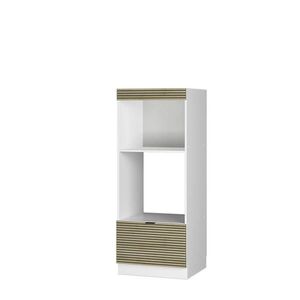 Vicco SKŘÍŇKA NA MIKROVLNNOU TROUBU Fame-Line Dubový panel 60 cm otevřený obraz