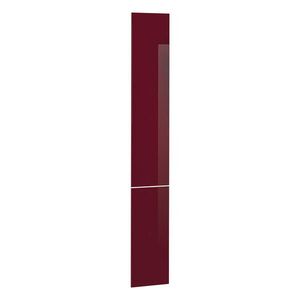 Vicco KUCHYŇSKÁ DVÍŘKA R-Line Červená vysoký lesk 29.6 x 196 cm nábytková čela pro vysokou výsuvnou skříň obraz