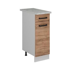 Vicco SPODNÍ SKŘÍŇKA KUCHYŇSKÉ LINKY R-Line Zlatý mocný dub 30 cm PD Mramor obraz