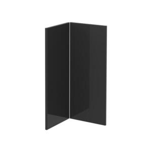 Vicco KUCHYŇSKÁ DVÍŘKA R-Line Antracitový vysoký lesk 59.2 x 71.3 cm nábytková čela pro rohovou spodní skříňku obraz