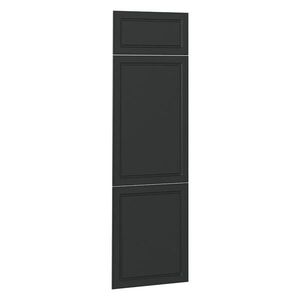 Vicco KUCHYŇSKÁ DVÍŘKA R-Line Antracitový venkovský dům 59.6 x 196 cm nábytková čela pro skříň k vestavné lednici obraz