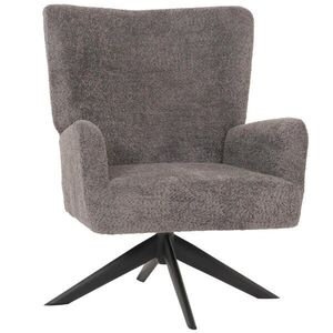 MCW LOUNGE KŘESLO Tmavě šedé obraz