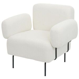 MCW LOUNGE-SESSEL L83B Krémově bílá obraz