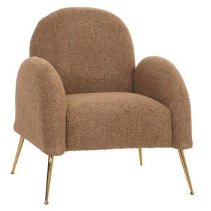 MCW LOUNGE KŘESLO Hnědé obraz