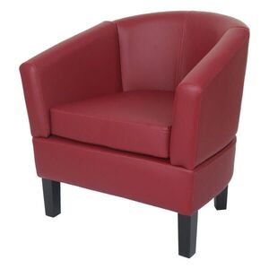 MCW KŘESLO LOUNGE Bordeaux obraz