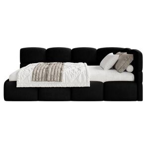 Selsey POSTEL PRO MLÁDEŽ Cloudy černá 120 cm, velur Easy-Clean obraz