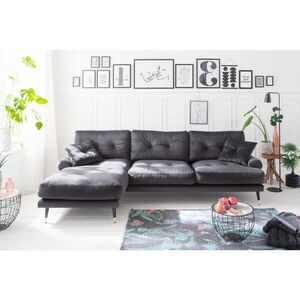 MID.YOU ROHOVÁ SEDAČKA, textil, antracitová obraz