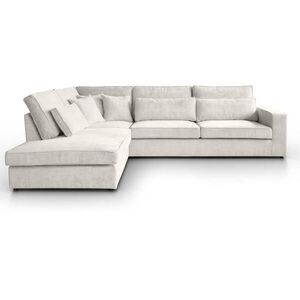 Beautysofa ROHOVÁ pohovka Parma bez funkce spaní, béžová, levá obraz
