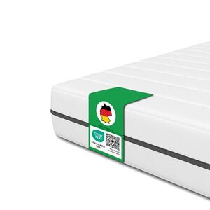 Schlaftroll MATRACE 100x200 H2/H3 – 7zónová matrace ze studené pěny – oboustranná – výška 15 cm – pratelný potah obraz