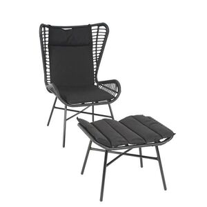 MCW POLY-RATTAN SET G17B antracitová obraz