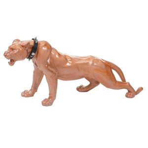 MCW DEKO FIGURKA PANTHER S OBOJKEM Hnědá obraz
