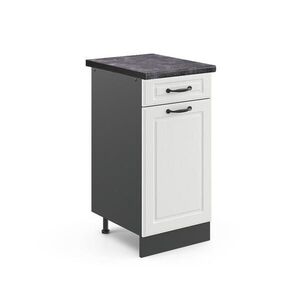 Vicco SPODNÍ SKŘÍŇKA KUCHYŇSKÉ LINKY R-Line Bílý venkovský dům 40 cm , PD Antracit obraz