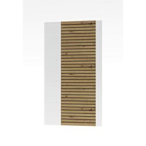 Hom`in NÁSTĚNNÝ PANEL, bílá, dub artisan, 84/147/4 cm obraz