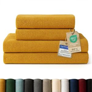 Blumtal OSUŠKA 4dílná sada, 2x osuška 70/140 + 2x ručník 50/100 cm, žlutá obraz