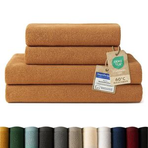 Blumtal OSUŠKA 4dílná sada, 2x osuška 70/140 + 2x ručník 50/100 cm, hnědá obraz