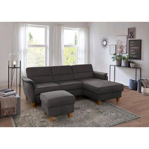 Sit & More ROHOVÁ SEDAČKA, textil, šedá obraz