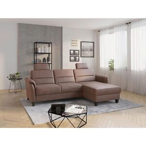 Sit & More ROHOVÁ SEDAČKA, textil, barvy lískového ořechu obraz